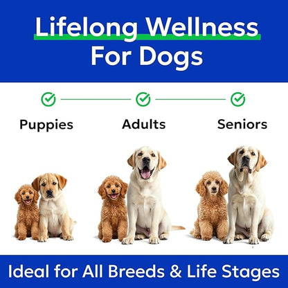 BARK&SPARK Omega 3 Fish Oil for Dogs - w/Wild Alaskan Salmon Oil for Dogs, Fish Oil Liquid Supplement for Pets, EPA+DHA Fatty Acids, Skin&Coat Support - Itch&Allergy Relief, Joint - Alaskan Salmon
