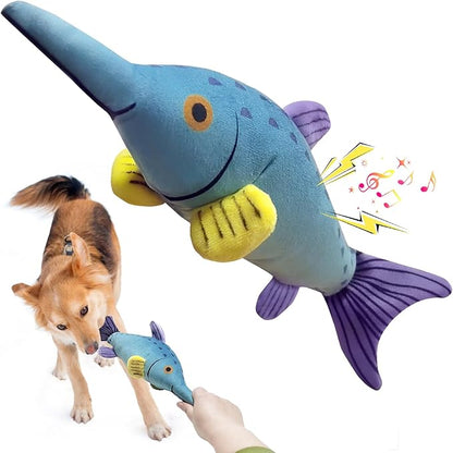 Fuufome Large Squeaky Dog Toys :Plush Soft Dog Chew Toys - Tug of War for Large,Small, Medium,Puppy Breeds-Puppy Toys to Keep Them Busy