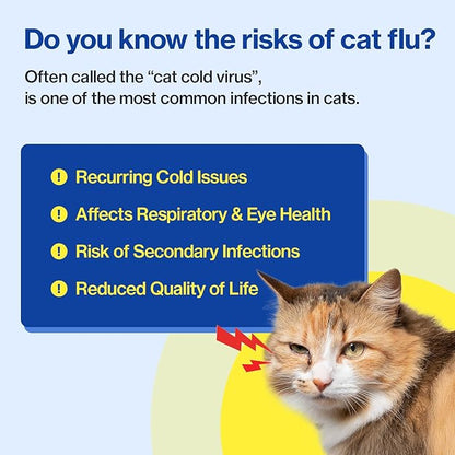 Doctor By FELYSIN (Feline + L-lysine) L-lysine for Cats Lysine Supplements Immune Support Allergy Relief Sneezing Runny Nose Watery Eyes Respiratory Treatment with Beta-glucan, 30 Lickable Formula