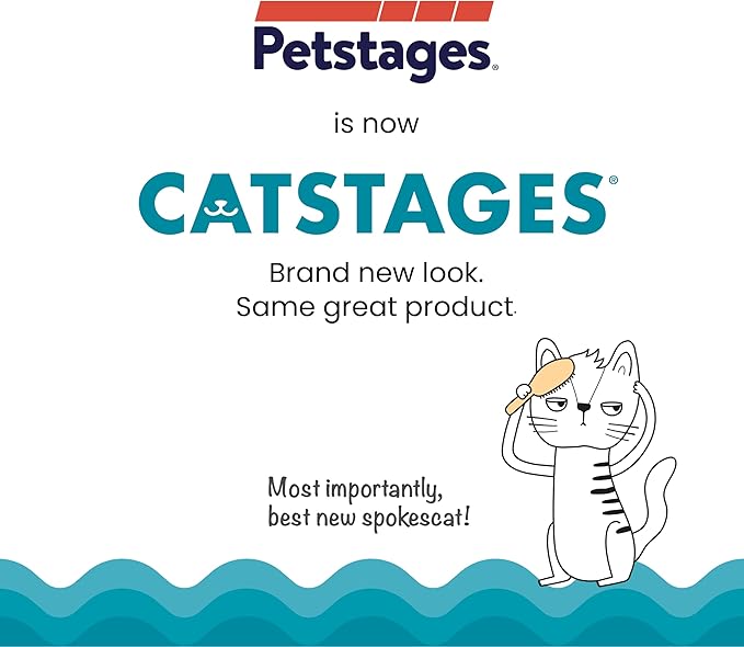 Catstages Nighttime Cuddle Plush Mouse Cat Toy with Catnip
