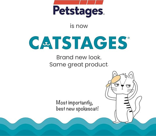 Catstages Nighttime Cuddle Plush Mouse Cat Toy with Catnip