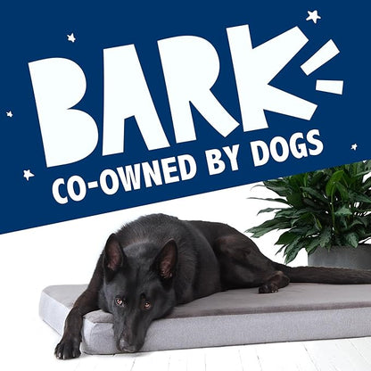 Barkbox Orthopedic Dog Bed with Memory Foam, Premium Comfort for Dogs and Puppies, Dog Bed for Joint Relief and Restful Sleep, Durable and Easy to Clean - Grey, XXL