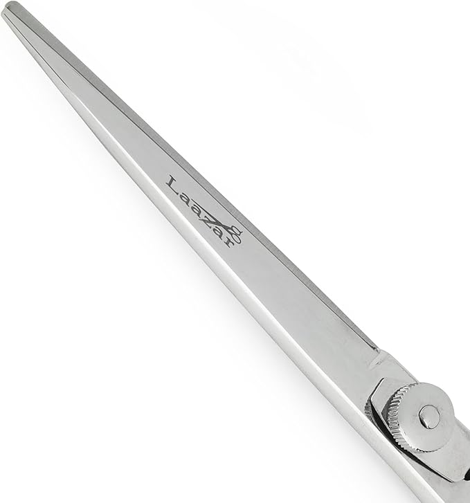 Laazar Pro Shears, Straight Pet Grooming Shear, 8" Scissors