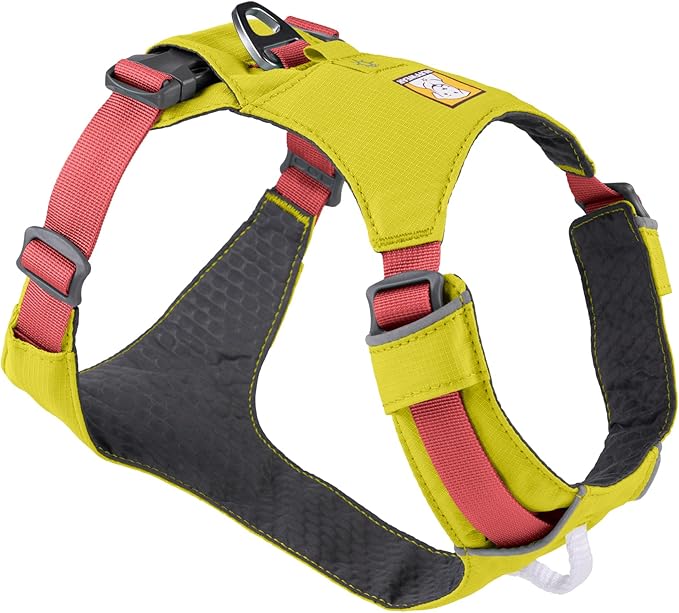 Ruffwear, Hi & Light, Everyday Lightweight Dog Harness, Trail Running, Walking, Hiking, All-Day Wear, Lichen Green, X-Small