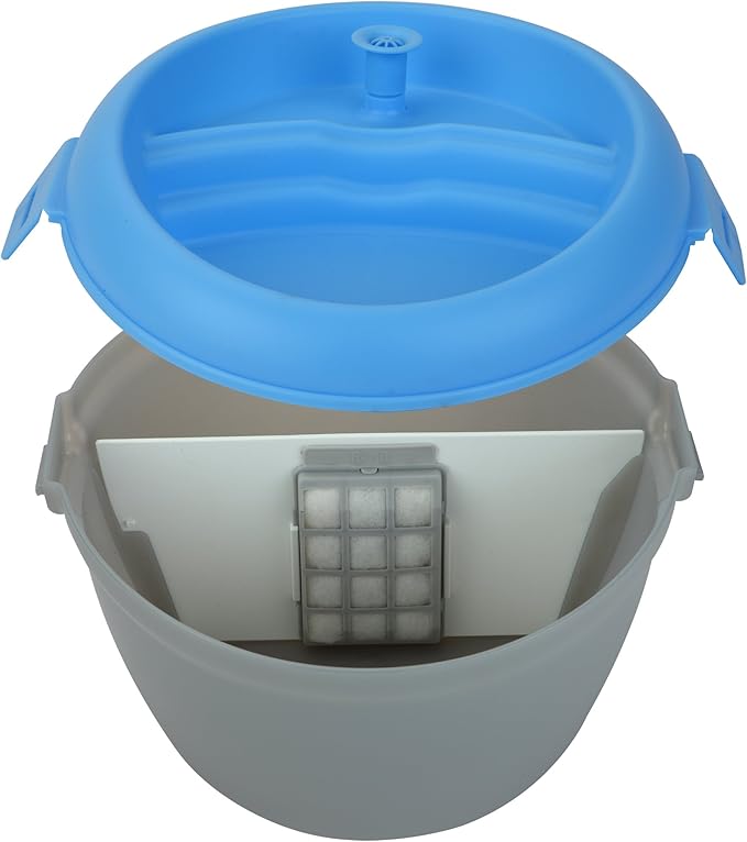 CoolerDog Dog Water Fountain Healthspring Pet Fountain - Ultra Quiet Filtered Water Encourages Hydration, 6L (202oz/1.5Gal)