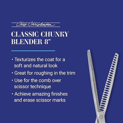 Chris Christensen Classic Series Grooming Shears, Full Set of Shears With Case, Groom Like a Professional, Any Skill Level, Made From 440C Japanese Steel