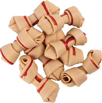 DreamBone Mini Chews, Made with Real Chicken and Vegetables, Rawhide Free Dog Chews, 8 Count