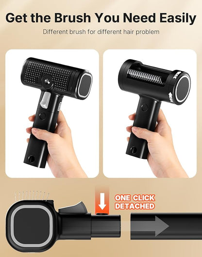 WOWOOF PET 5-in-1 Cat Hair Brush, Dog Grooming Steam Comb for Long Short Haired Indoor Cats Spritz Comb for Deshedding, Detangling, Pet Brush for Kitten Rabbit Massage, with 3 Essence Liquid