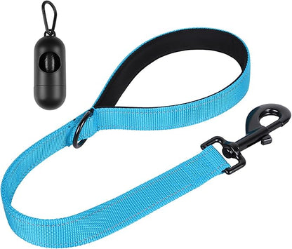 Dog Leash, Short Dog Leash, 24 Inch, Black