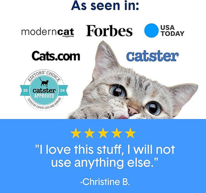 Boxie Probiotic Cat Litter, 40 Day Odor Control, Clumping Clay Kitty Litter, Odor Eliminating Probiotics, Dust-Free, No Fragrances No Fillers, 16 lb