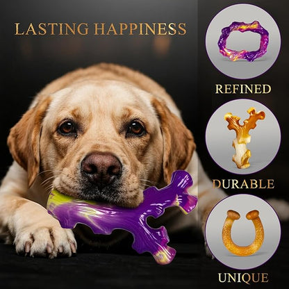 Frienhund 6 Pack Indestructible Dog Toys for Aggressive Chewers, Durable Nylon Bone for Large Dogs, Dog Toy for Aggressive Chewer Large Breed, A Mixed Special Edition Set