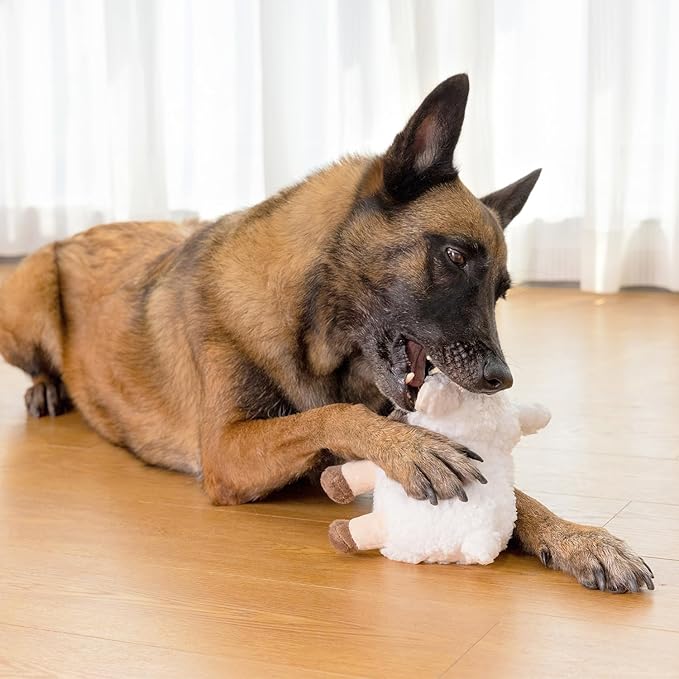 Sedioso Large Dog Squeaky Toys, Stuffed Animal Dog Chew Toy, Durable Plush Toy for Puppy, Small, Middle, Large Dogs