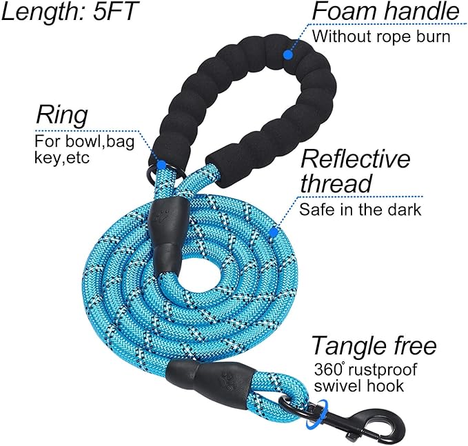 matilor Dog Harness Step-in Breathable Puppy Cat Dog Vest Harnesses for Small Medium Dogs Blue