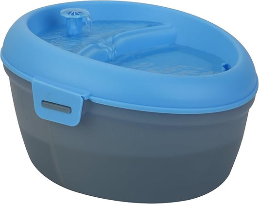 CoolerDog Dog Water Fountain Healthspring Pet Fountain - Ultra Quiet Filtered Water Encourages Hydration, 6L (202oz/1.5Gal)