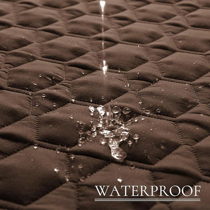 Waterproof Dog Bed Cover - Couch Cover for Pet Anti-Slip Cat Mat Pet Pad Blanket for Sofa Chair Recliner Bed Furniture Protrctor