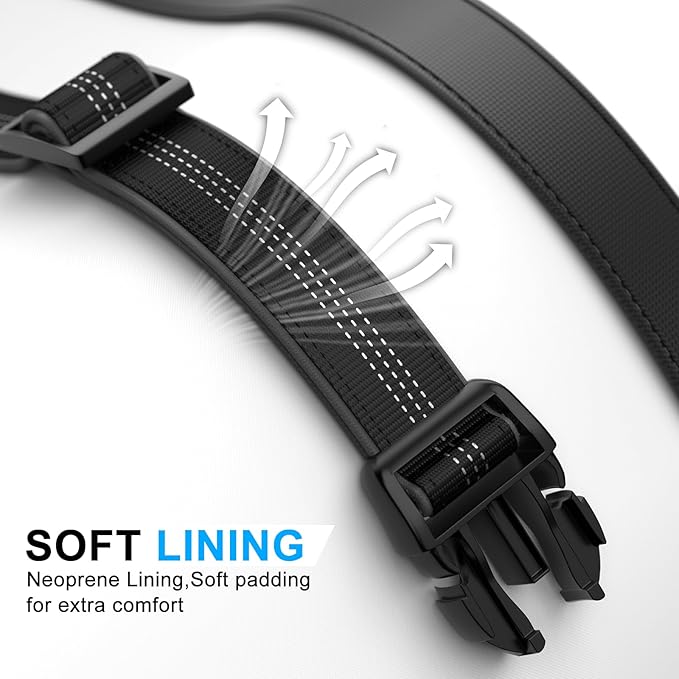 GPS Dog Collar(1 Pack), Mini GPS Cat Tracker, GPS Tracker for Dogs (iOS Only), No Monthly Fee, Compatible with Apple Find My, Anti-Lost, Finder Tag for Kitten Puppy Black S(10"-14")