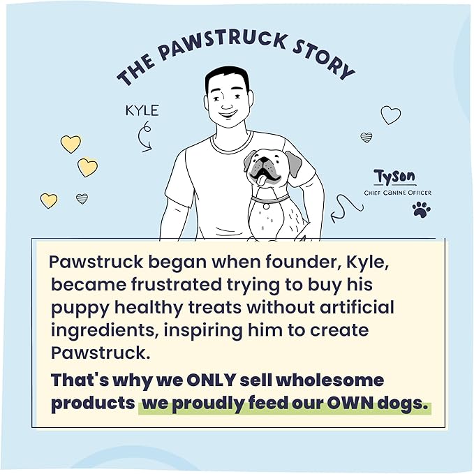 Pawstruck All-Natural 4" Bully Stick Rings for Dogs - Rawhide-Free, 100% Beef, Single Ingredient Dental Chew Bones - Fully Digestible, Low Odor - 3 Pack - Packaging May Vary