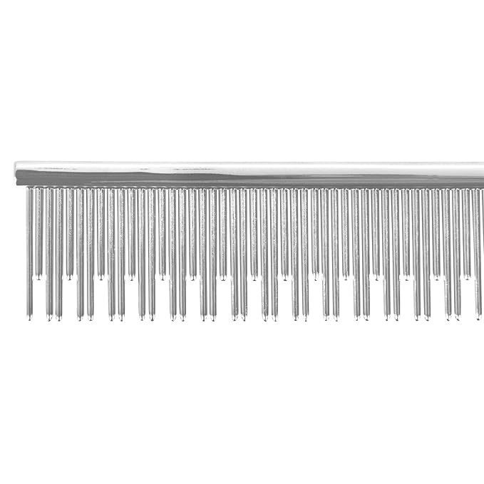 Eye Envy ProGlide 6" Cat Comb. Deshedding and Detangling Comb. Removes undercoat, shedding hair, tangles and knots. Prevents matted fur. Gentle rounded pins of two lengths