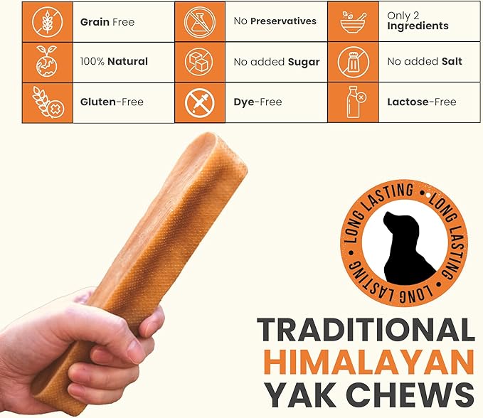 The safest All-Natural Cheese Chews - XLarge (Pack of 3) - NO Chunks, NO preservatives, NO Bad Smell, Great Teeth Cleaner, Super Long-Lasting