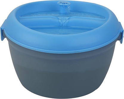 CoolerDog Dog Water Fountain Healthspring Pet Fountain - Ultra Quiet Filtered Water Encourages Hydration, 6L (202oz/1.5Gal)