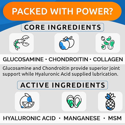 BARK&SPARK Liquid Glucosamine for Dogs w/Collagen (16 OZ) Advanced Mobility Joint Supplement for Dogs - Advanced Formula with Chondroitin, MSM - Hip & Joint + Skin & Coat Care - Made in USA