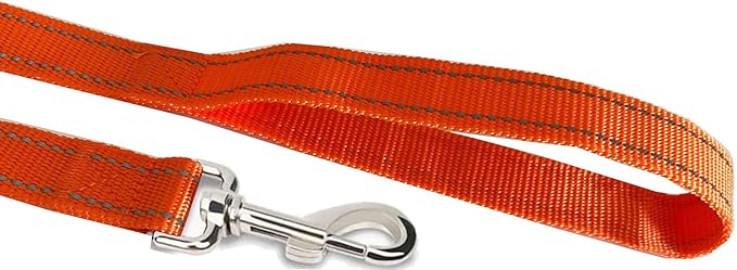 Reflective Dog Leash 7Ft /8 Feet Long, 1 Inch Wide, for Small and Medium Dogs