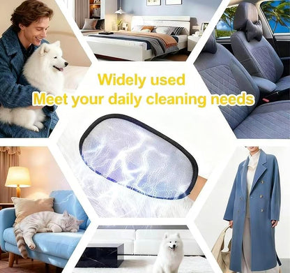 Amouy Pet Hair Removal Glove for Cats & Dogs, 2 PCS Upgraded Five-Finger Electrostatic Pet Hair Gloves, Reusable Magic Brush Pet Hair Remover Tool for Laundry, Couch, Carpet, Car Seat