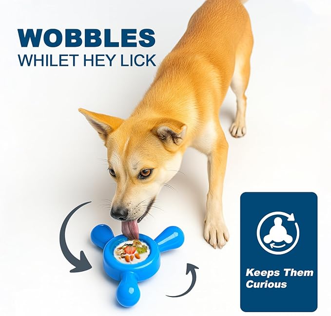 Indestructible Chew Toy for Aggressive Chewers – Tough Nylon Dog Toy for Teething Small Breeds, Durable Puppy Bone for Teeth Cleaning & Boredom Relief, Ideal Dog Birthday Gift,Ocean Blue