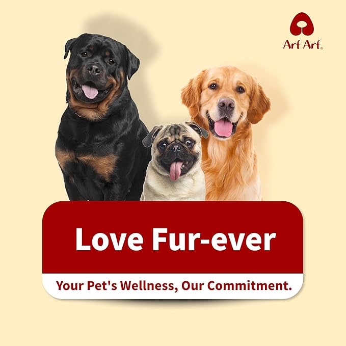 Arf Arf Oatmeal Dog Shampoo for Itchy Skin and Allergies - Soothing Oatmeal Formula Provides Anti Itch Relief for Dry, Sensitive Skin - Hypoallergenic Calming Wash for All Breeds - 16oz