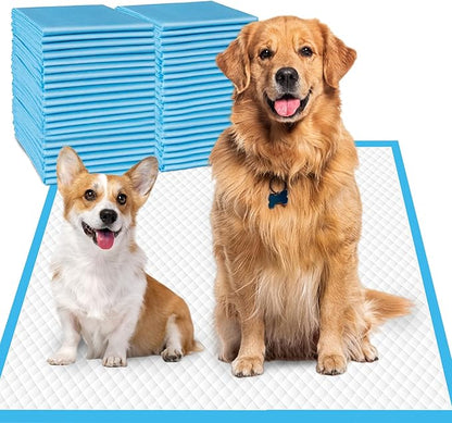 DEEP DEAR Dog Pads Extra Large 30"x36", 30-Count XXL Puppy Pads, Super Absorbent Pee Pads for Dogs, Disposable Bed Pads for Doggies, Puppies, Thicker X-Large Incontinence Pads for Dogs, Cats, Rabbits