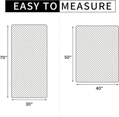 Easy-Going 100% Waterproof Dog Bed Cover, Non-Slip Pet Blanket for Furniture, Washable Couch Cover, Repleasement Sofa Cover (30X70 in, Light Gray)