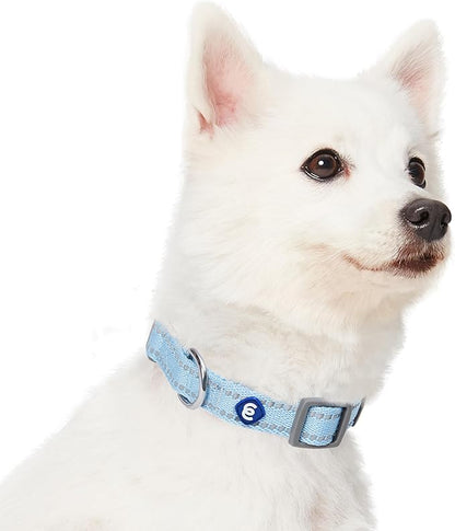 Blueberry Pet Dog Leash & Collar Set - Puppy Essentials, Gentle Leader for Dogs, Adjustable for Small Dogs, Reflective Safe Walking Gear, Fashion for Girl Dog Owners, Heavy Duty Leashes