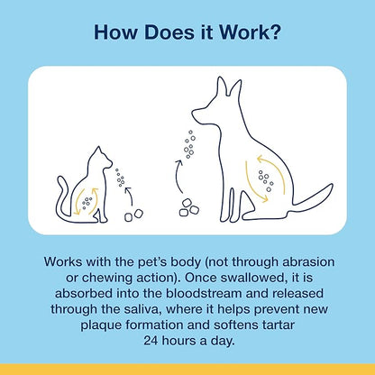 ProDen PlaqueOff Soft Chews with Natural Kelp - for Small & Medium Breed Dogs & Cats - Supports Normal, Healthy Teeth, Gums, and Breath Odor in Dogs & Cats - 90 Soft Chews