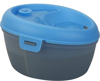 CoolerDog Dog Water Fountain Healthspring Pet Fountain - Ultra Quiet Filtered Water Encourages Hydration, 4L (136oz/1Gal)