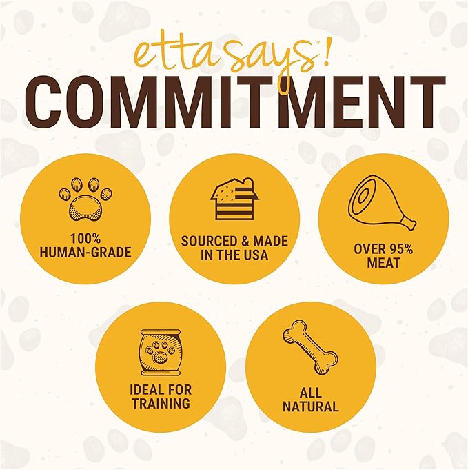 etta says! Yumm Sticks - Real Meat Chicken Dog Jerky Treats - Human Grade - Made in The USA (12 Count Pack of 1)