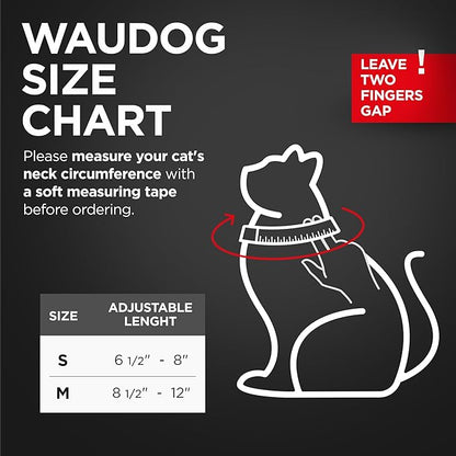 Leather Cat Collar with Bell and Safety Elastic Strap Breakaway Alternative for Small & Large Kittens, Stylish Pet Leather Collar for Boy, Girl Cats with Metal Buckle & QR ID Tag (Green)