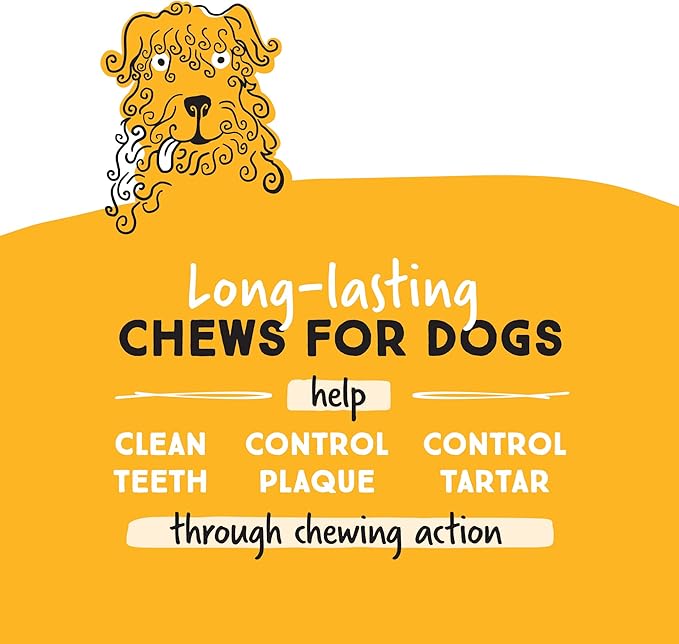 Ultra Chewy Chicken Double Treat Bones: Long-Lasting Dog Treats Made in USA for Large and Small Breeds, Highly Digestible, Ideal for Aggressive Chewers (6 Count)
