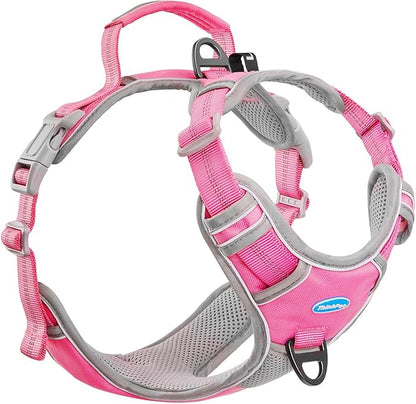 ThinkPet No Pull Harness Breathable Sport Vest with Handle-Dog Harnesses Reflective Adjustable for Medium Large Dogs