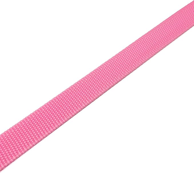 TAIAN 5 FT Strong Dog Leash, Nylon Dog Leashes for Small Medium Large Dogs Pink
