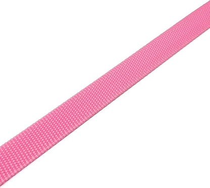 TAIAN 5 FT Strong Dog Leash, Nylon Dog Leashes for Small Medium Large Dogs Pink