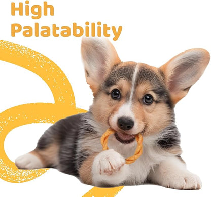 iPaw Turkey Dog Treats, All Natural Human Grade Dog Treat, Suitable for Training chew, US Sourced Raw Material, Hypoallergenic, Rawhide Alternative, Ring (Original)