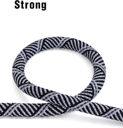 2 Pack Long Dog Leash for Training - 15FT/30FT/50FT, Reflective Rope Check Cord for Large, Medium & Small Dogs - Tie-Out Cable Lead for Hunting, Camping or Backyard