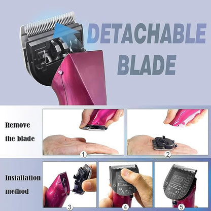 Adjustable 5 in 1 Blades Compatible with WAHL Arco,Bravura .Chromado，Creativa，Figura Dog Clippers for Dogs Grooming(Black/3PC)