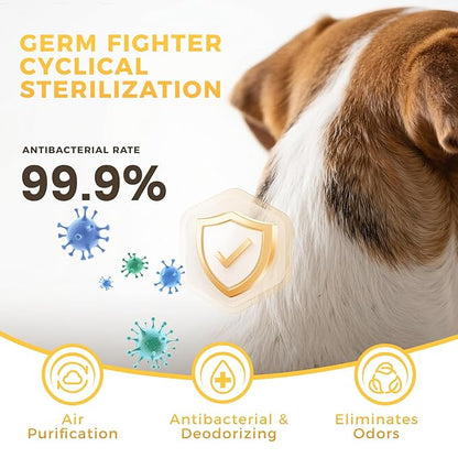 Pet Deodorant Spray for Dogs and Cats, 300ml/10.14 fl oz Keep Fresh Perfumed for Animals Solution for Healthy Pet Skin Spray