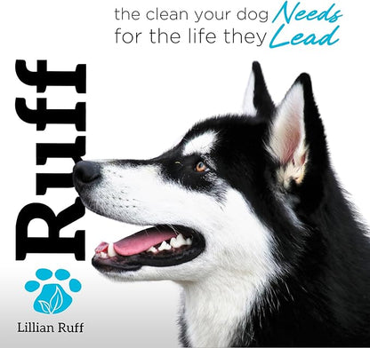 Ruff by Lillian Ruff Sandalwood Coconut Oatmeal Conditioner for Dogs – Moisturizes & Soothes Dry Itchy Skin, Promotes Healthy Coat, Gluten-Free, Tear-Free, Sulfate-Free, Paraben-Free, Made in USA