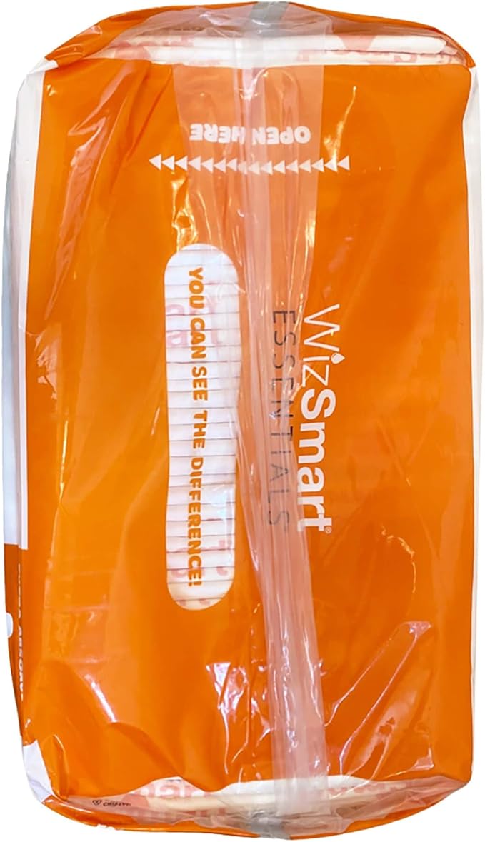 WizSmart Essentials Large Dog Pads, 23.5" x 22", Extra Absorbent Puppy Training Pads, Indoor Potty Pads, Leakproof Gel Pads for Small Dogs, Crate, House, Travel, Eco-Friendly, Non-Slip - 100 Count