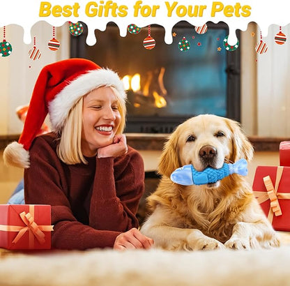WinTour Tough Dog Toys for Aggressive Chewers, Indestructible Dog Chewers for Medium & Large Breeds, Squeaky Durable Chew Toys to Keep Them Busy, Reduce Boredom, Teeth Cleaning, Bacon Flavor
