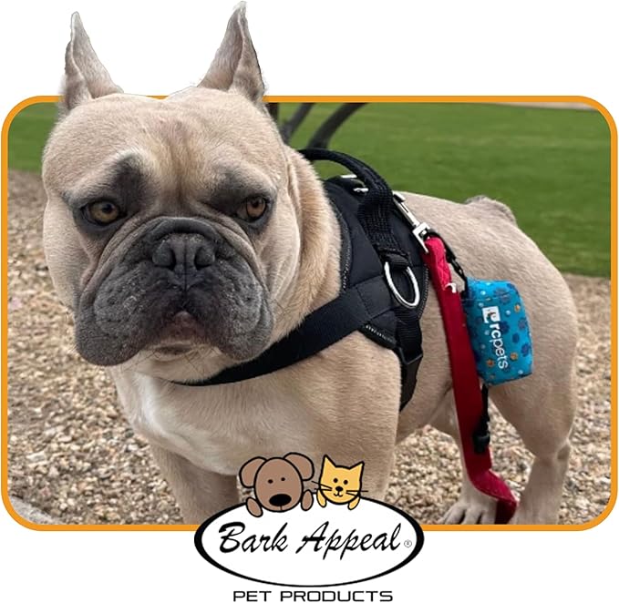 Bark Appeal Purple No-Pull Dog Harness for Extra Large Sized Pets – Adjustable, Reflective Vest with 3 Leash Clips for Added Control, Easy Walks & Training – XXL