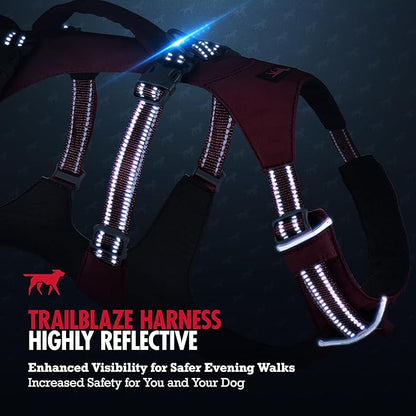 Tuff Pupper Escape Proof Dog Harness for Extra Small Dogs | No Pull Lightweight Adjustable Harness | No Escape Multifunctional Outdoor Pet Gear | Strong Durable Breathable | Secure Comfortable Fit