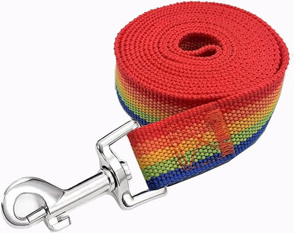 Strong Nylon Dog Leash, 4FT/ 5 FT/ 6FT Dog Leashes for Small Medium Dogs
